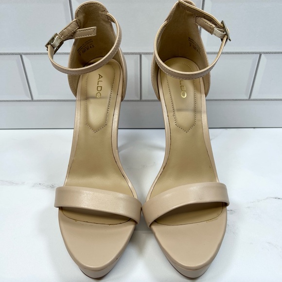 Aldo Stiletto High Heels Beige - Picture 2 of 6